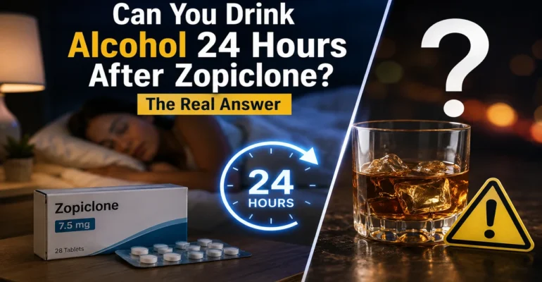 Can You Drink Alcohol 24 Hours After Zopiclone