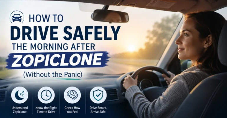 How to Drive Safely the Morning After Zopiclone (Without the Panic)